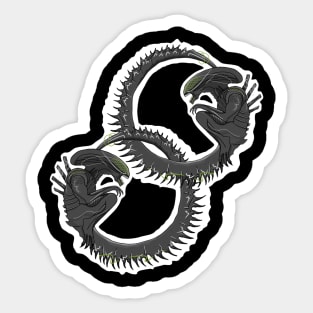 Alien Xenomorph Hive Sticker